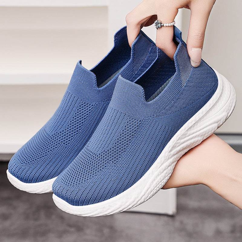 Damen Fitness-Sneaker Atmungsaktiv Leicht Flexibel