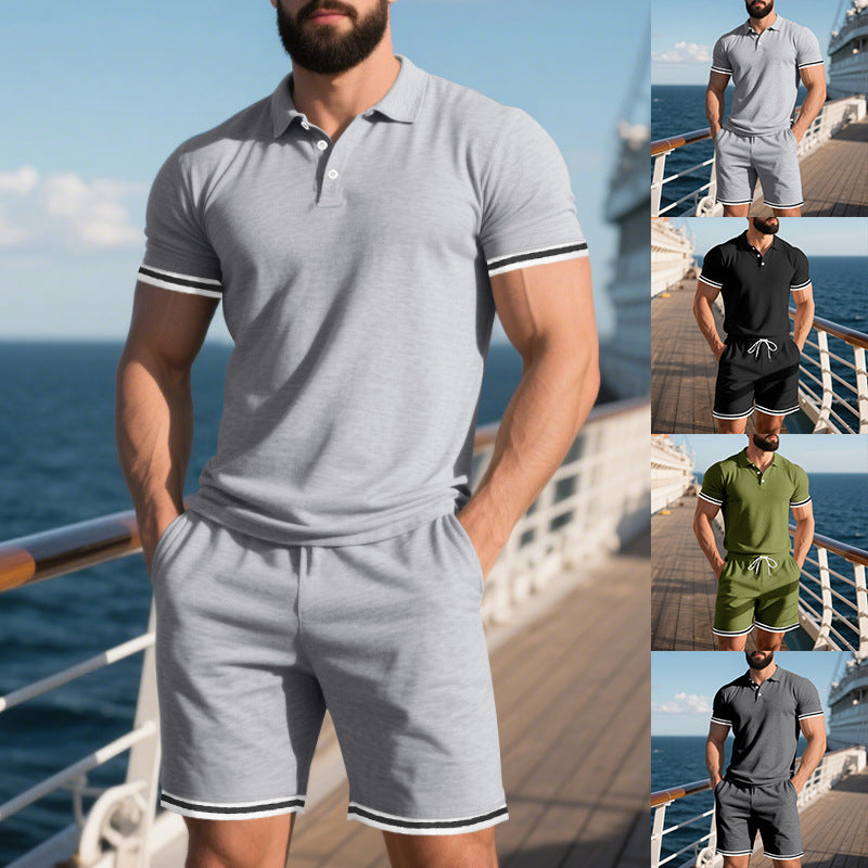 Herren Freizeit-Set atmungsaktiv Modern Style - BerlinGlamour