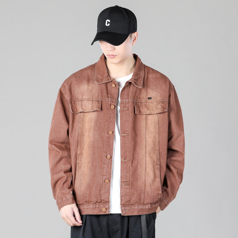 Herren Denimjacke Modern Lässig mit Taschen - BerlinGlamour