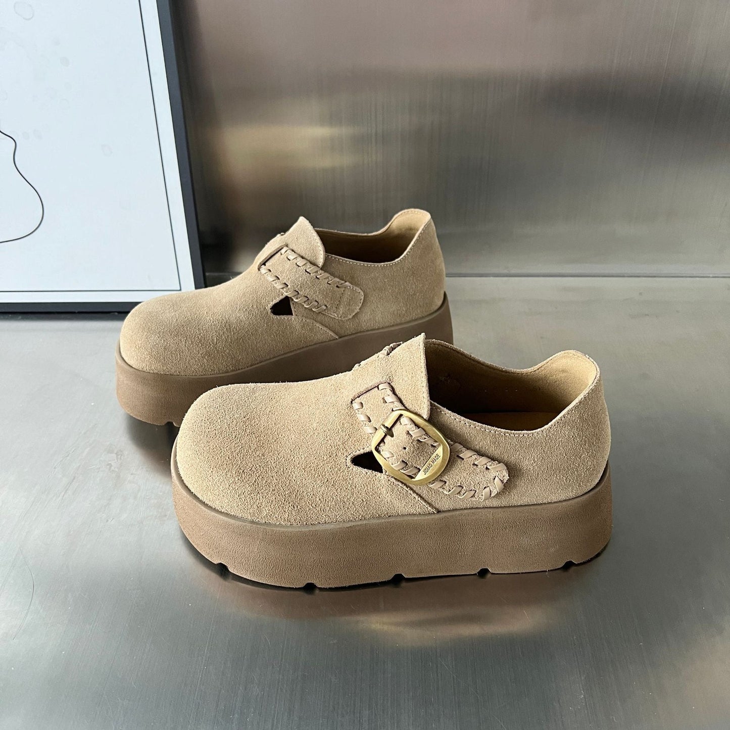 Damen Clogs Bequem Komfortabel mit Riemen - BerlinGlamour