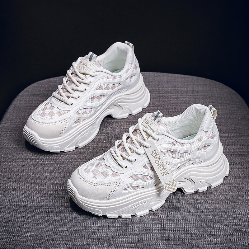 Damen Laufschuhe atmungsaktiv Mesh Sohle Komfort Sneaker