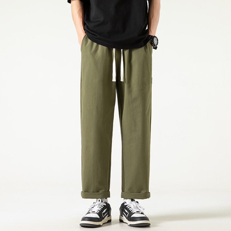 Herren Freizeithose Bequem Locker mit Seitentaschen