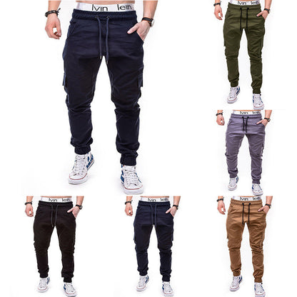 Herren Cargo Jogginghose mit elastischem Bund und praktischen Seitentaschen Berlin Glamour