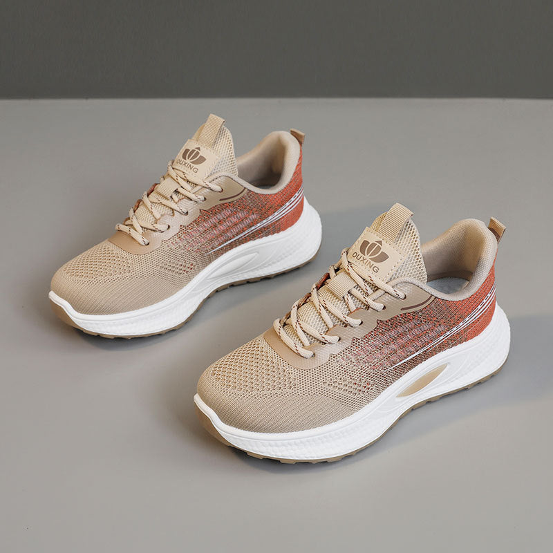 Damen Sneaker Atmungsaktiv Bequem Laufschuhe Flexibel