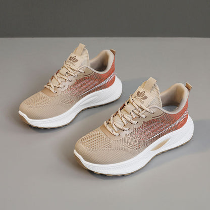 Damen Sneaker Atmungsaktiv Bequem Laufschuhe Flexibel