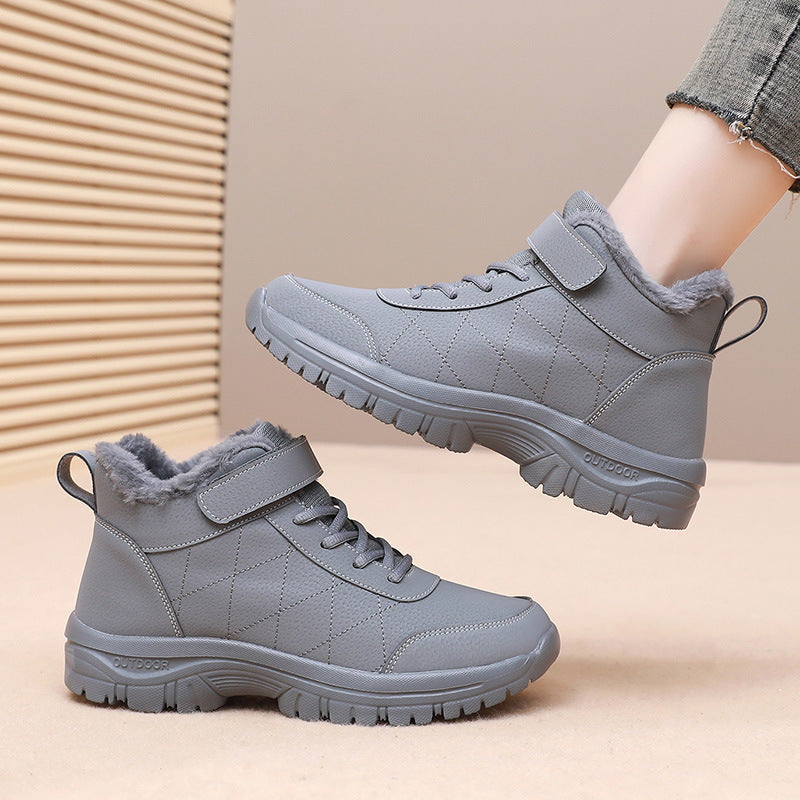 Wanderstiefel Damen Warm Rutschfest Isoliert