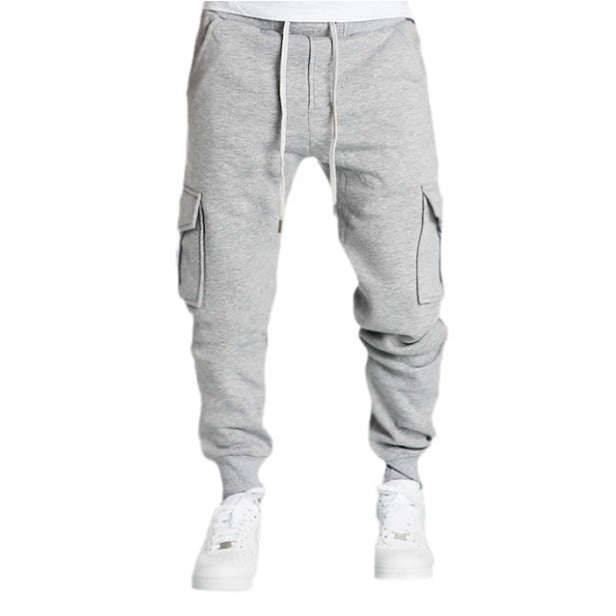 Herren Jogginghose Cargo-Style Bequem Mit Taschen