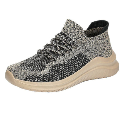 Damen Sneaker Hoch Schaft Elastisch Komfortabel - BerlinGlamour