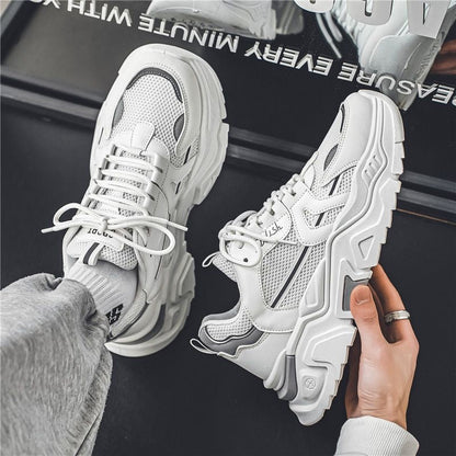 Damen Sneaker Sport Mesh Laufschuhe Strapazierfähig