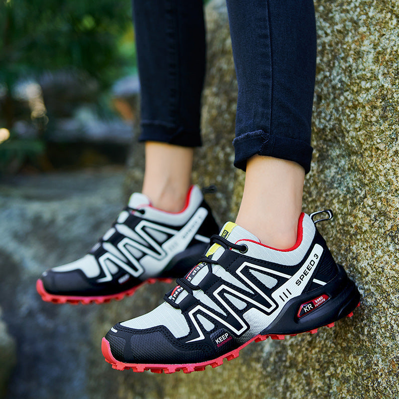 Damen Trailrunning-Schuhe atmungsaktiv rutschfest Laufschuhe für Frauen
