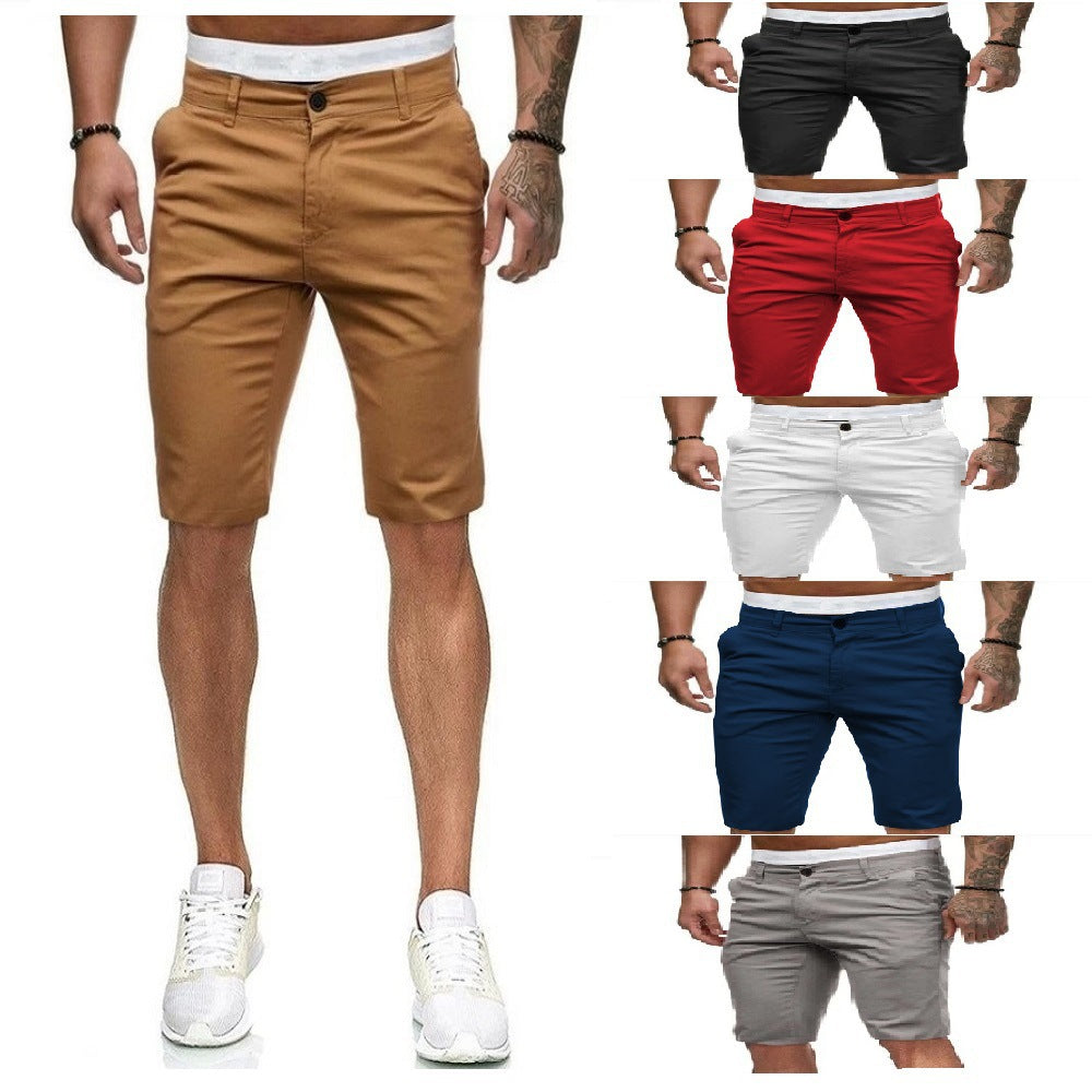 Herren Shorts Chinohosen Bequem Elegant - BerlinGlamour