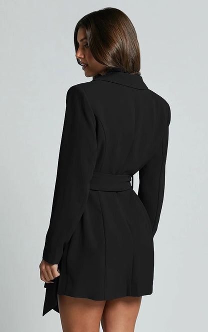 Dunja | Blazer-Kleid mit Gürtel für Damen Zendoo.de