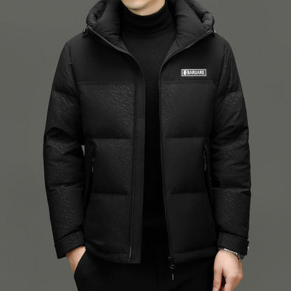 Herren Steppjacke Modern Schwarz Berlin Style