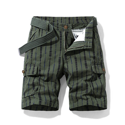 Herren Cargoshorts Elastisch Mit Vielen Taschen Modern