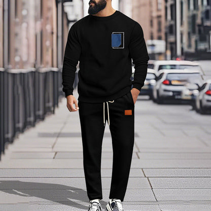 Herren Freizeitanzug Bequem Modern mit Taschen