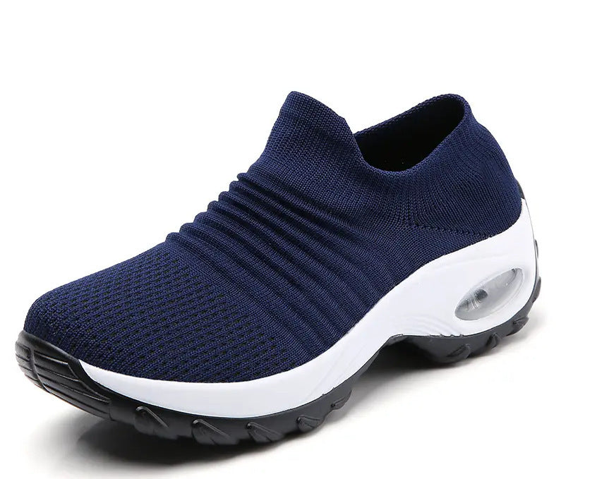 Damen Sneaker Mesh Komfortabel Dämpfung Sportschuhe