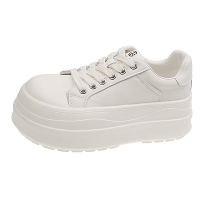 Damen Plateau Sneaker Hoch Modisch Robust