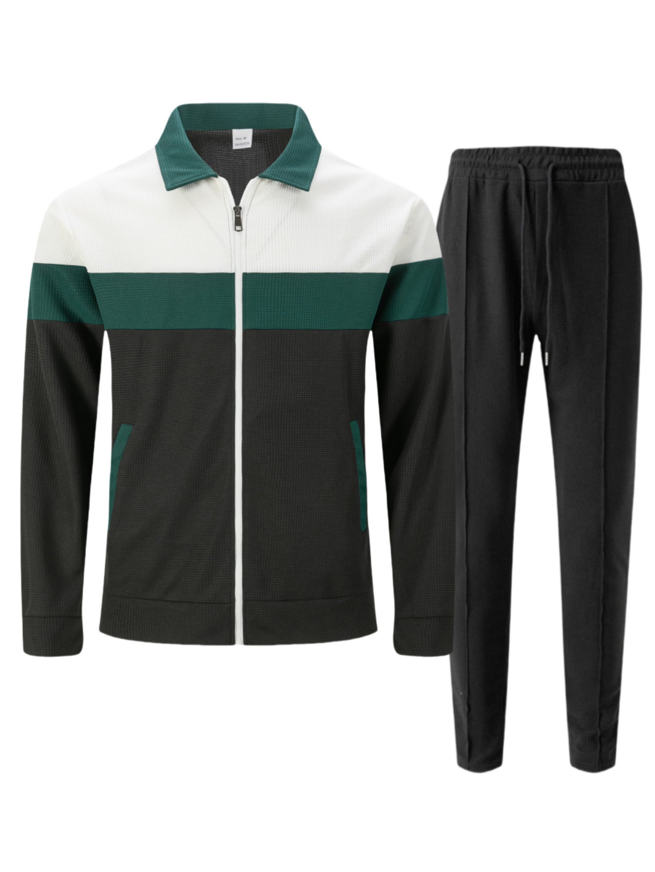 Herren Trainingsanzug Sport Set Atmungsaktiv Funktionsjacke