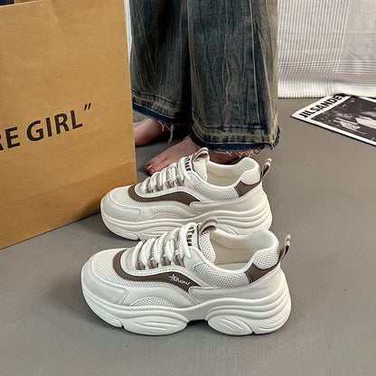 Damen Sneaker Chunky atmungsaktiv Komfortabel Sportlich