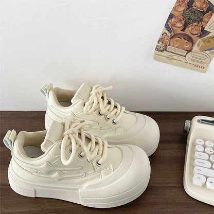Damen Chunky Sneaker Bequem Gepolstert Robust