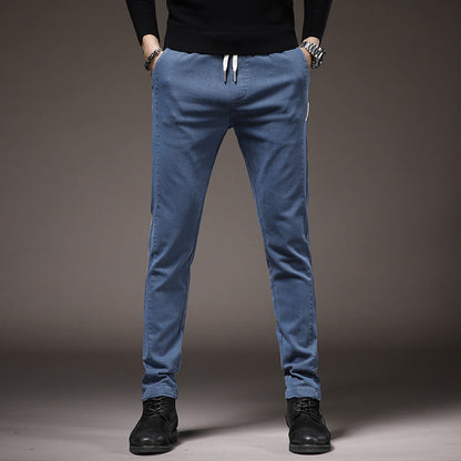 Bequeme Herren Chino-Hosen Elastisch Stretch