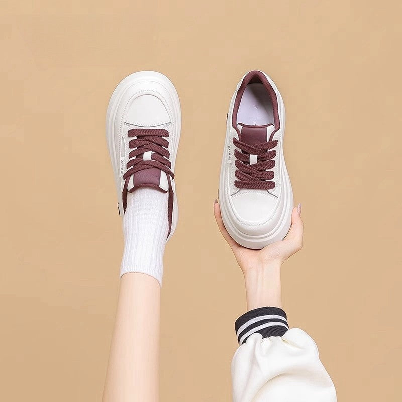 Damen Sneaker Plateau Sportlich Ergonomisch Modern