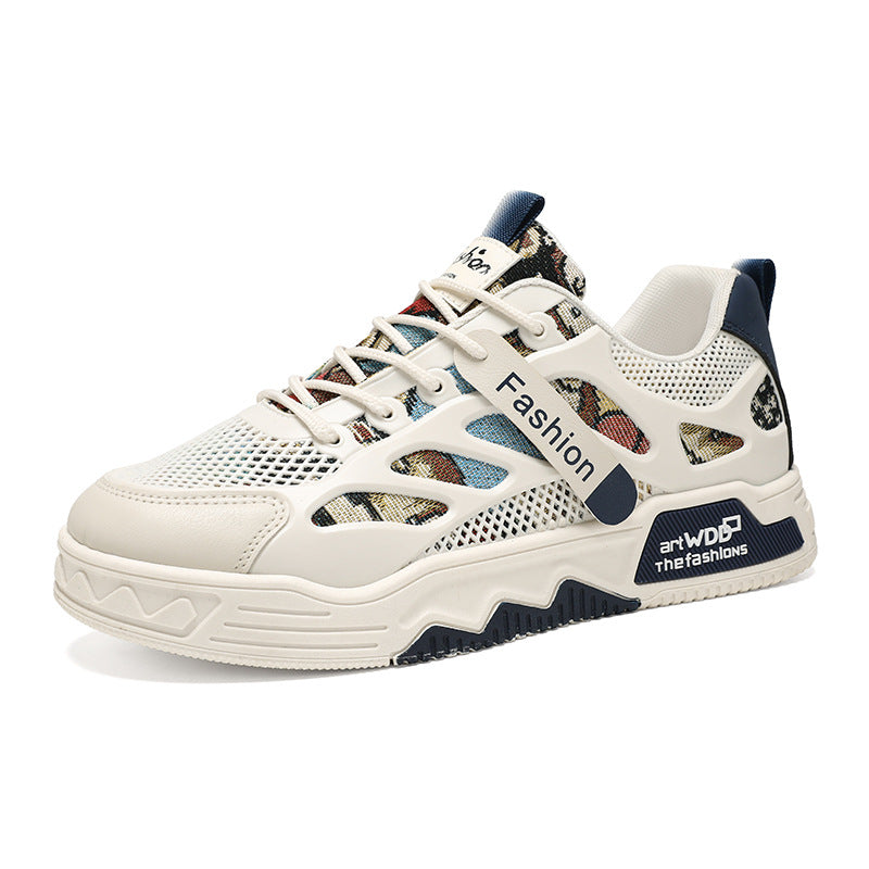 Damen Sneakers Atmungsaktiv Modisch Sportlich