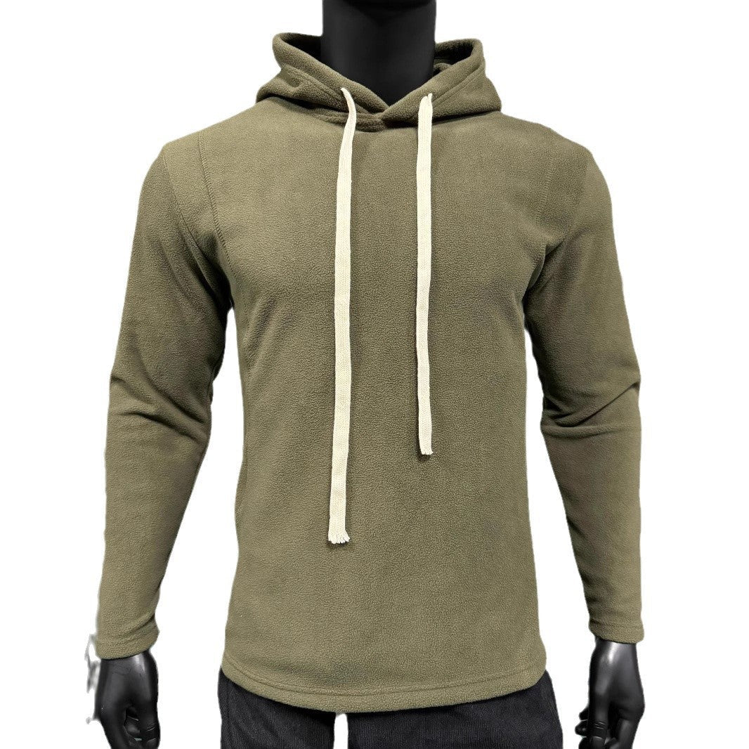 Herren Fleece Pullover Kapuzenjacke ModernSportlich