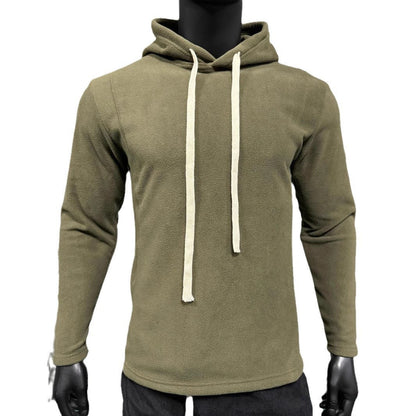 Herren Fleece Pullover Kapuzenjacke ModernSportlich