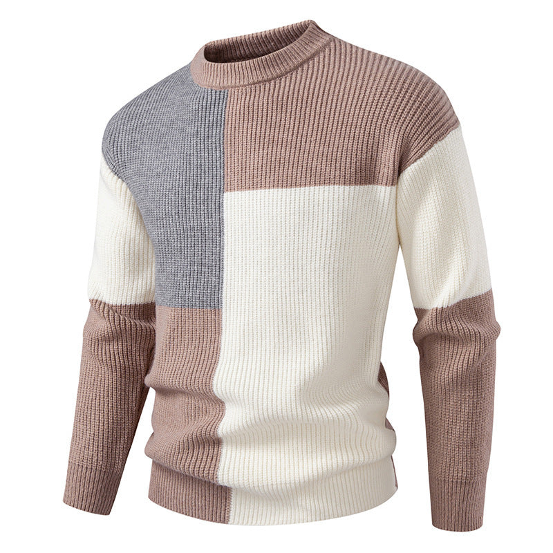 Herren Pullover Strick Modern Komfortabel