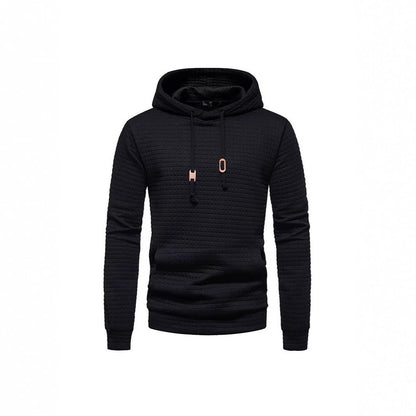 Herren Hoodie Modern Strukturiert Trendig