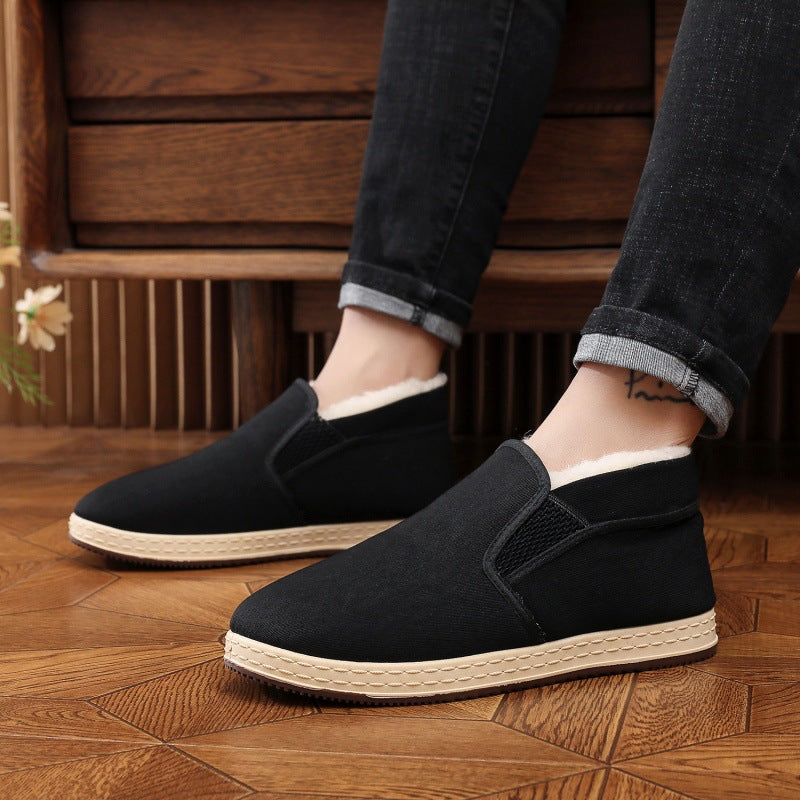 Damen Winterstiefeletten Weiches Futter Warme Schuhe