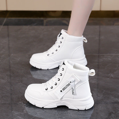 Damen Sneaker Hochformatig atmungsaktiv mit Gummisohle