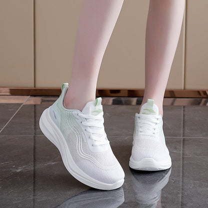 Damen Laufschuhe Atmungsaktiv Bequem Sneaker Sport