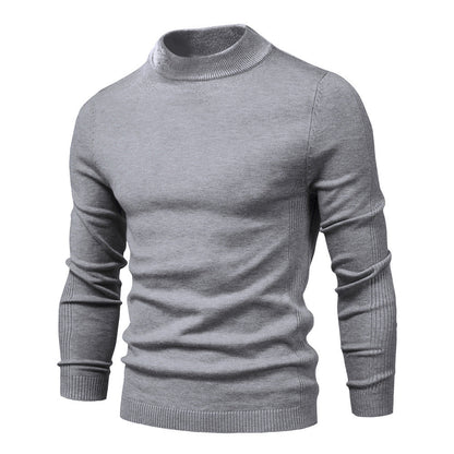Wollrollkragenpullover Herren Warm Modern Qualität