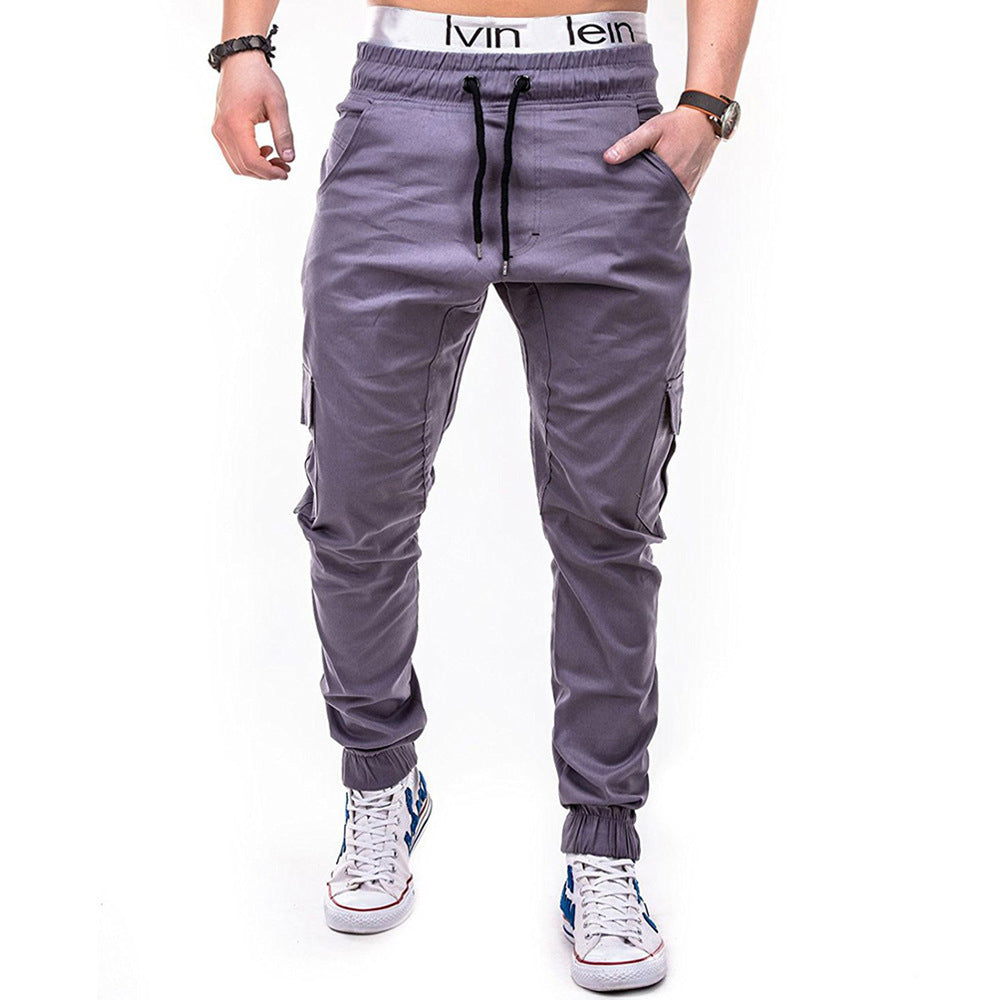Herren Cargo Jogginghose mit elastischem Bund und praktischen Seitentaschen Berlin Glamour