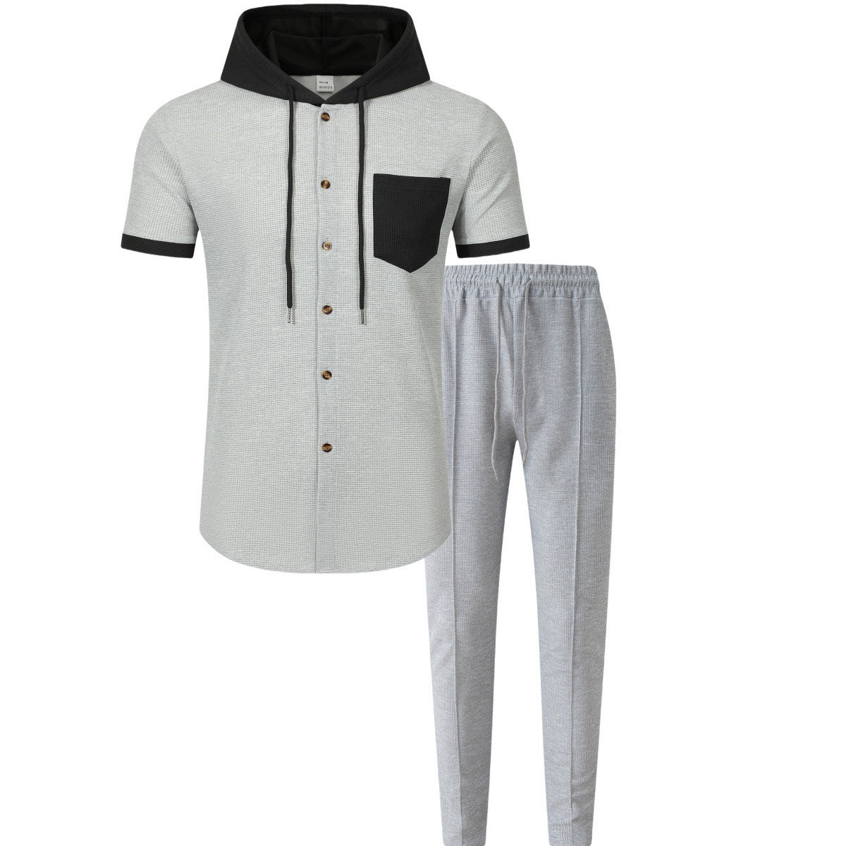 Herren Freizeit-Set Sportlich atmungsaktiv mit Taschen