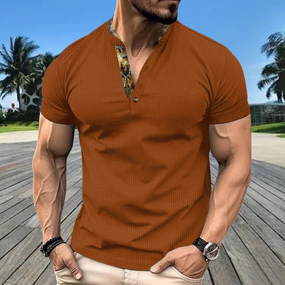 Herren Poloshirt Kurzarm Modern mit Kragen