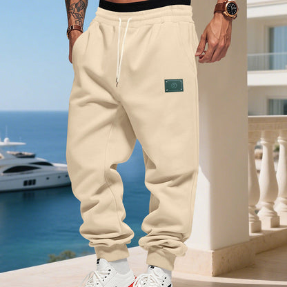 Herren Jogginghose Sportlich Relaxed Fit Bequem