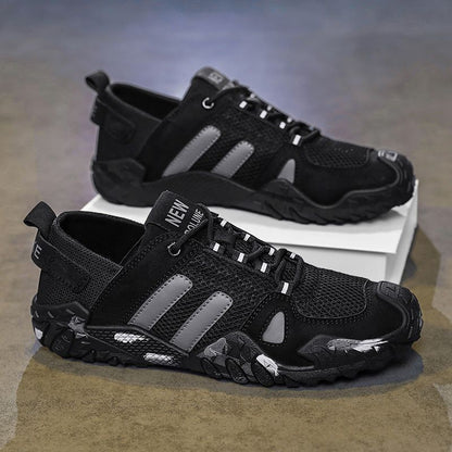Damen Laufschuhe Sportlich Mesh Atmungsaktiv Rutschfest