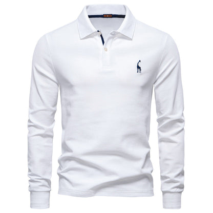 Herren Poloshirt Klassisch Modern Kontrastkragen