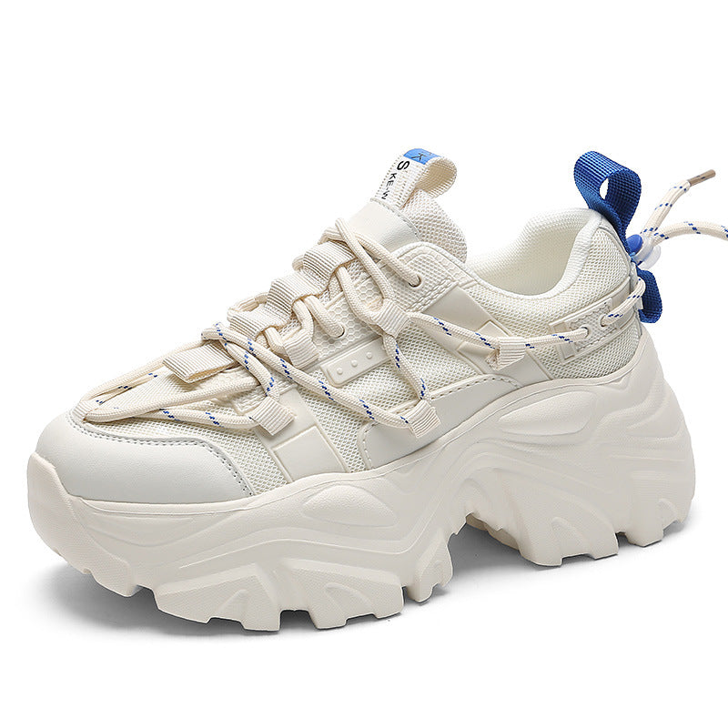 Damen Laufschuhe Chunky Sneaker mit rutschfester Sohle