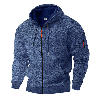 Herren Kapuzenpullover Sportlich Warm mit Taschen
