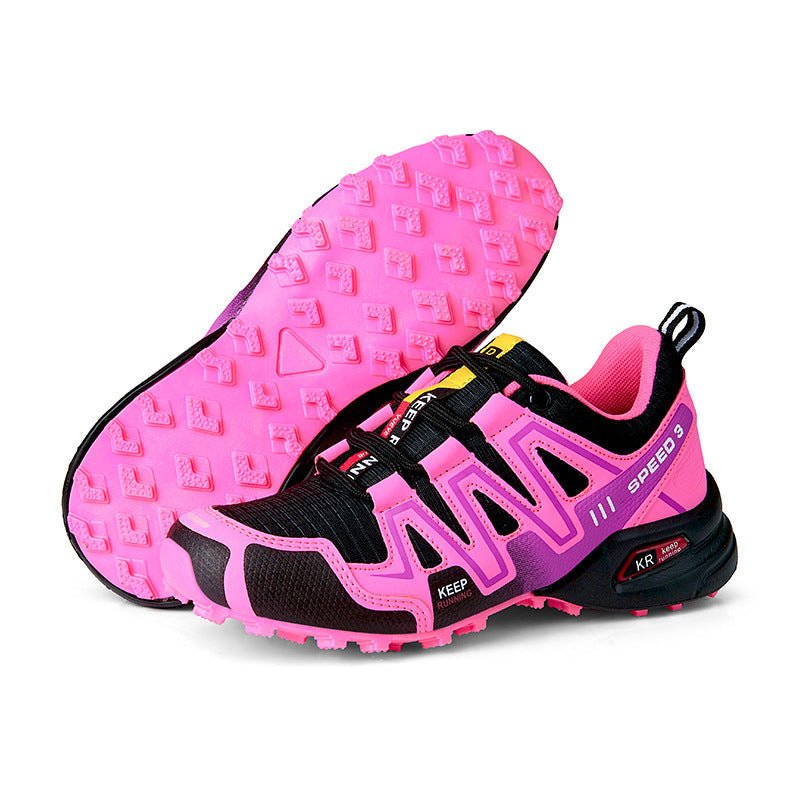Trailrunning Schuhe Damen atmungsaktiv rutschfest Laufschuhe Sport