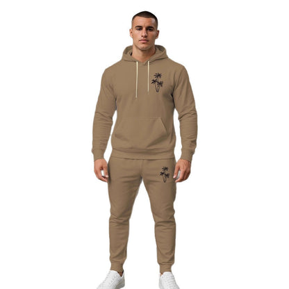 Herren Jogginganzug Kapuzenpullover Bequem Sportlich