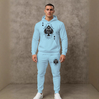 Herren Hoodie Sportlich mit Grafik-Design