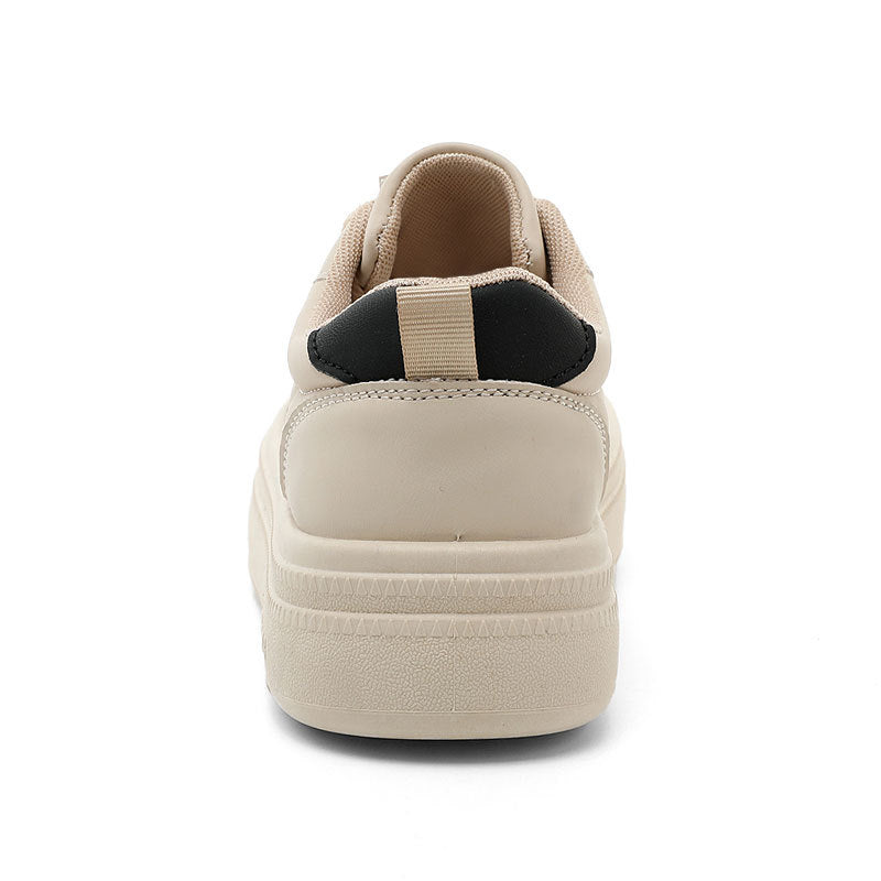 Damen Plateau Sneaker atmungsaktiv Komfort Sohle