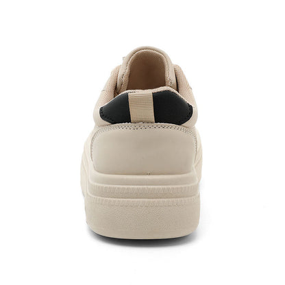 Damen Plateau Sneaker atmungsaktiv Komfort Sohle