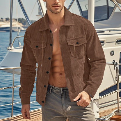 Herren Übergangsjacke Wasserabweisend mit Taschen