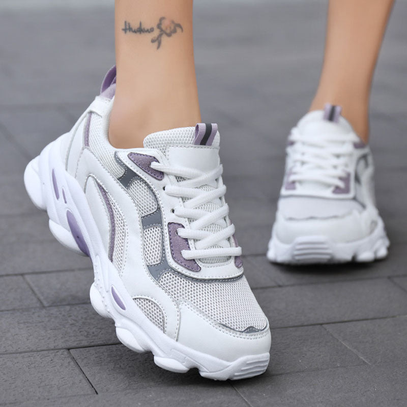 Damen Sneaker Leicht Atmungsaktiv Komfortabel Laufschuhe - BerlinGlamour